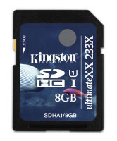 Kingston 8GB SDHC UltimateXX UHS-I (SDHA1/8GB) Kingston 8GB SDHC UltimateXX UHS-I (SDHA1/8GB)